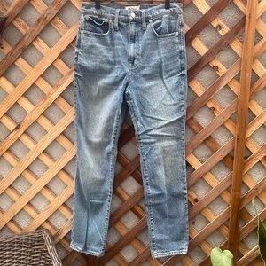Madewell The High-rise slim boy jeans